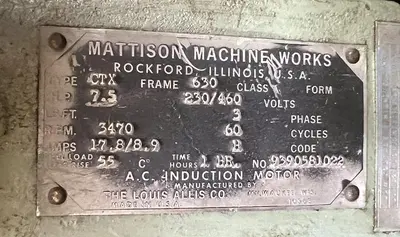 USED MATTISON 276, 4-HEAD PUSH FEED MOULDER