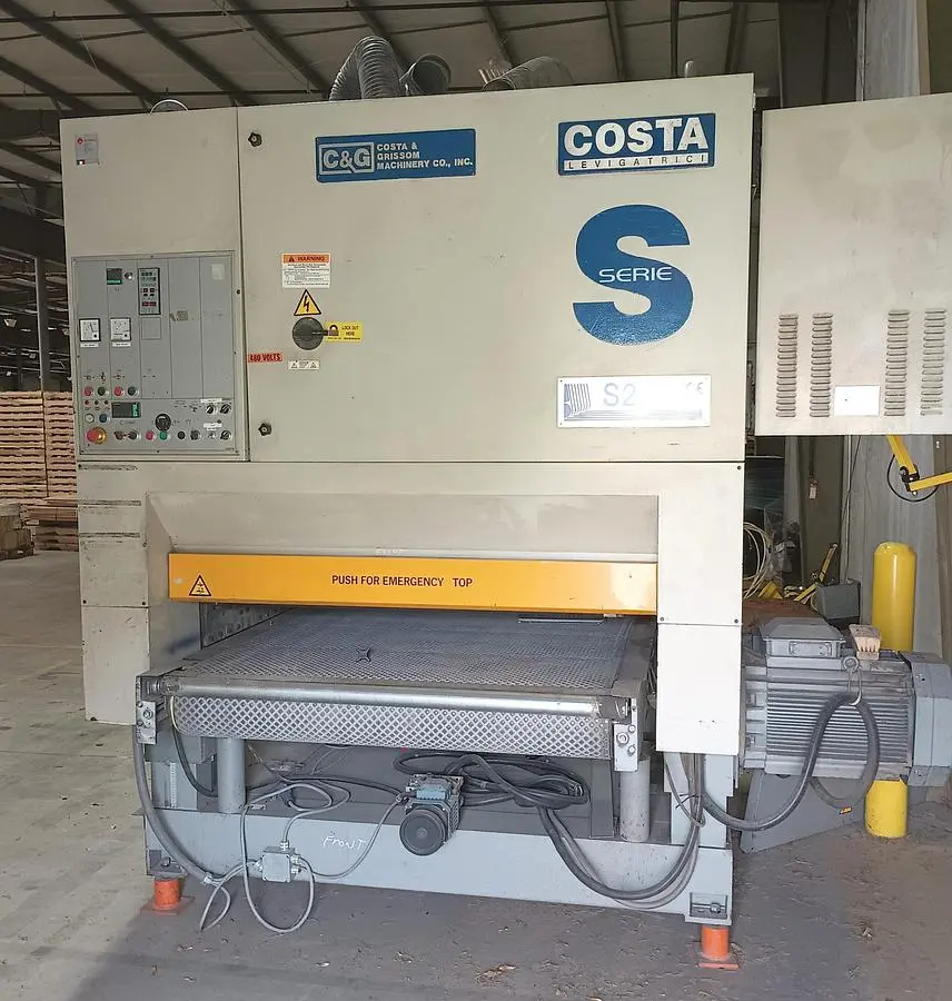 COSTA S2 CT-1350, 52" DOUBLE-HEAD WIDE-BELT SANDER