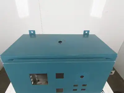 SEC Wall Mount Electrical Enclosure Box JIC 24"x24"x12" W/Back Plate Type 12
