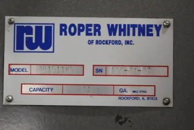 2007 ROPER WHITNEY AB1011KG Folding Machines | THREE RIVERS MACHINERY (11)