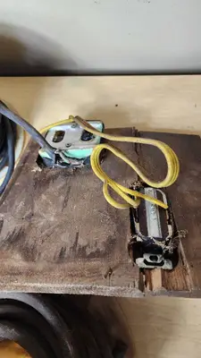 Electrical Cables and Outlet Panel with Accessories