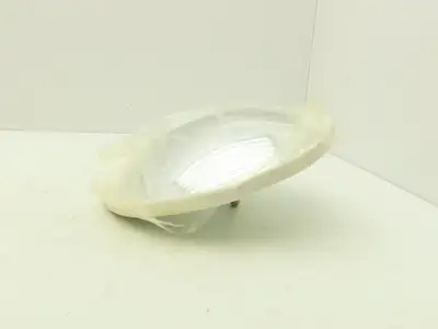 Velvac 709217 10" Center Mount Convex Mirror White Back Pivoting Stud 5/16"-18