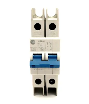 Used ALLEN-BRADLEY SER. D MINIATURE CIRCUIT BREAKER 7A Circuit Breakers | Maverick Industrial Sales #1101346