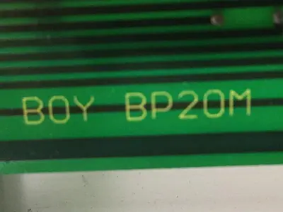 USED BOY MACHINES BP20M