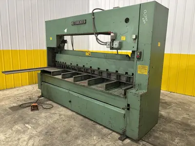 8' X 1/4" BETENBENDER HYDRAULIC POWER STEEL SQUARING SHEAR: STOCK #23332