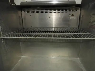 Used Continental Used 32" Continental UC32-GD Under Counter Commercial Refrigerator with Glass Door Undercounter Refrigerators Illinois US | Falcon Restaurant Supply #1376451