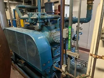 Compressor Room with Wittemann Hasselberg CO2 Packaged & Haffmans