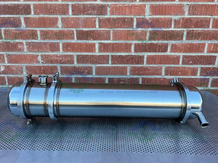 Used STAINLESS STEEL SHELL / TUBE W/  MICRON FILTER 8.5" X 40" Filtration Equipment | Equipment Lab #486259