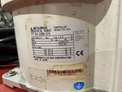 Used Mitsubishi Mitsubishi Melfa RV-2SDB, CR1DA-700, R23TB Robots Michigan US | Maverick Industrial Sales #1401567