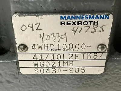 USED REXROTH 4WS2EM10-45/5B2ET315K8BM