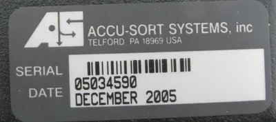 NEW ACCU-SORT 1000026320 EXPANSION MODULE EM50 W/1000016277 REMOTE DISPLAY GP018