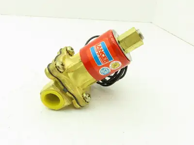 Lancer 2LE1HB4052 2-Way Skinner Steam Solenoid Valve 1/2" NPT N.O. 0-50psi 120v