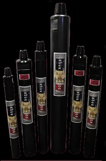 New | in-Stock ROCK HOG 3.5"-8" DTH HAMMERS Rock Drills Pennsylvania US | East West Machinery & Drilling #1415960