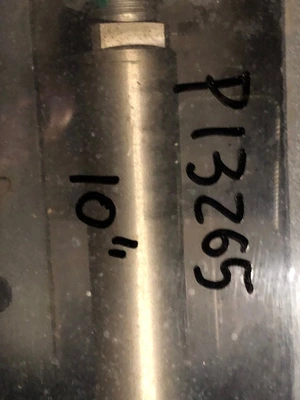 10" Delta Industrial 150-10-SS-17.4-E5/1-PC-F16-F17-F18  Pneumatic Knife Gate Valve