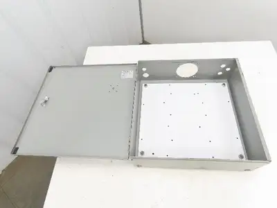 Wiegmann N1C202006LP Industrial Electrical Enclosure With Backplate 20x20x6"