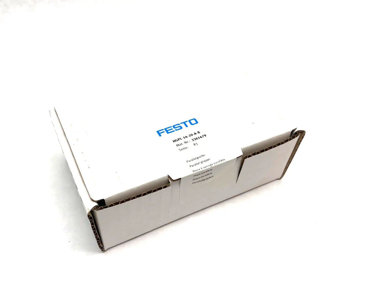 NEW FESTO PARALLEL GRIPPER 20MM STROKE PER JAW