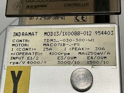 USED INDRAMAT TDM 3.2-030-300-W1