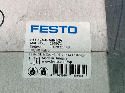 Used FESTO HEE1/4DMINI24 Pumps Ohio US | HGR 24 #1260796