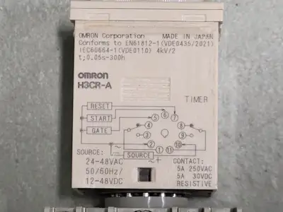 USED OMRON H3CR-A