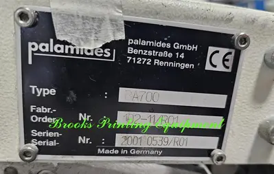 USED 1998 PALAMIDES BA700