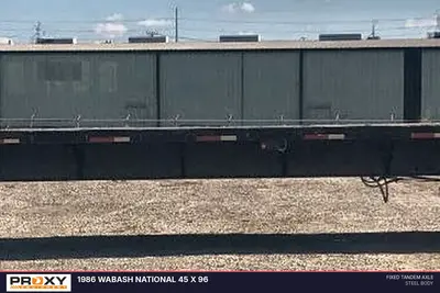 Used 1986 WABASH NATIONAL 45 X 96 Flatbed Trailers Kentucky US | Proxy Equipment #1377798