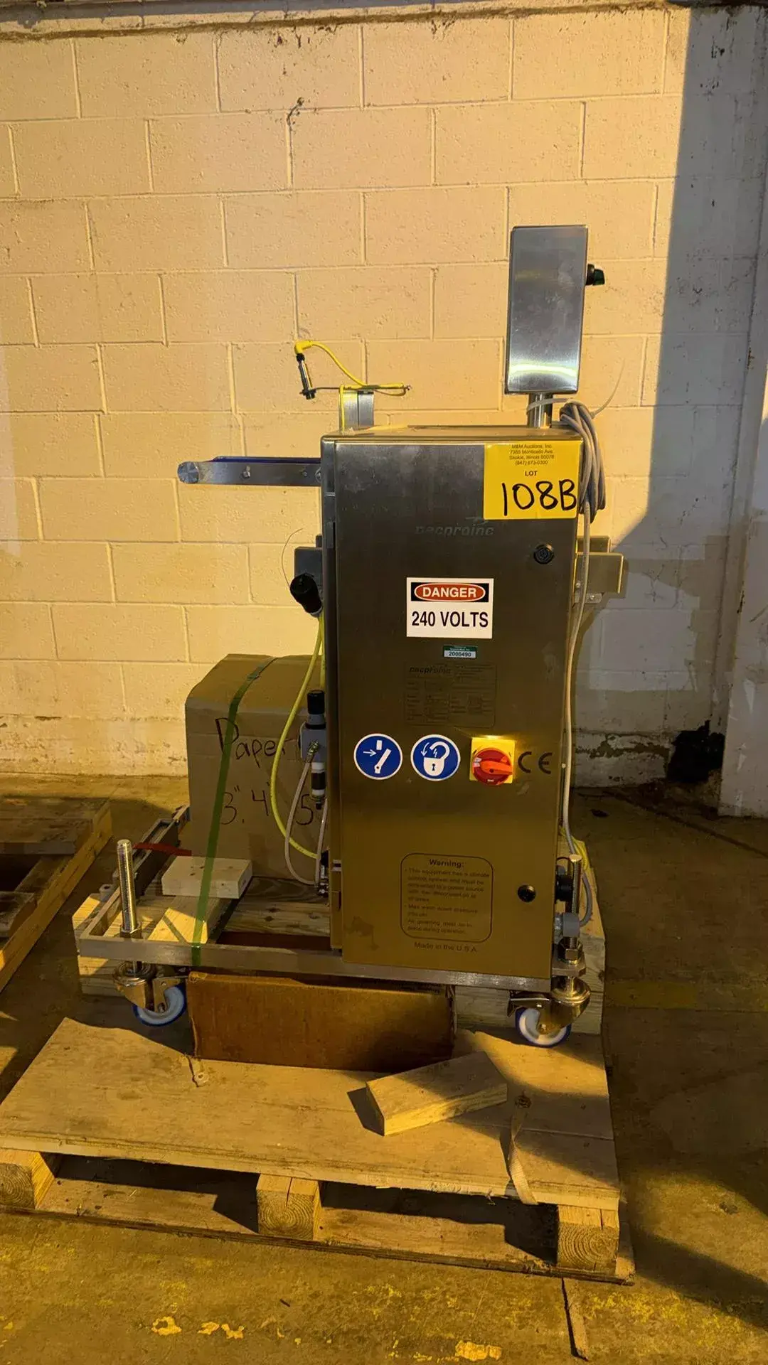 Used PACPRO INC PPI-200 Miscellaneous Printing & Paper Equipment Illinois US | M&M Equipment Corp. #1266861