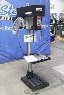 New | in-Stock JET JDPE-20EVS-PDF Heavy Duty & Sensitive Single Spindle Drills California US | Sterling Machinery Exchange #1467448