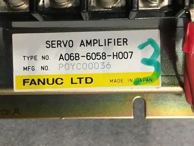 USED FANUC A06B-6058-H007 SERVO AMPLIFIER (3)