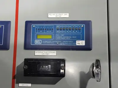 25kV 1200A 3ph Switchgear Unit w/ (2) Power Vac Breaker VB1 27.0-16-0