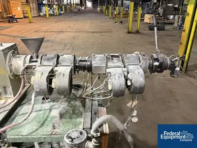 Used Berstorff 25MM Berstorff Twin Screw Extruder, Model 25x33D, 15HP Extruders Ohio US | Federal Equipment Company #1768170