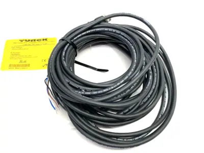 USED TURCK SINGLE ENDED BREAKOUT CORDSET M12 10M 100009561