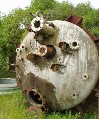 Reactor, 3,000 Gallon, S/st, Agit, Coils, #S631805