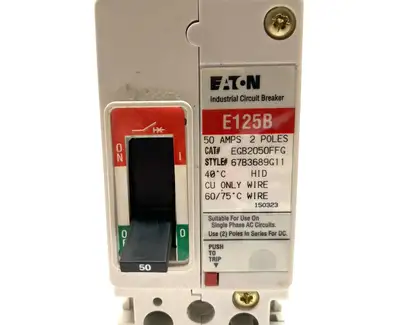USED EATON INDUSTRIAL CIRCUIT BREAKER
