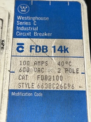 USED Westinghouse FDB 14K