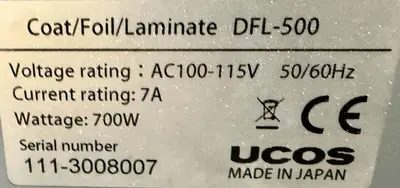 Used _UNKNOWN_ _UNKNOWN_ Coating & Laminating Illinois US | Tompkins Printing Equipment #1511932