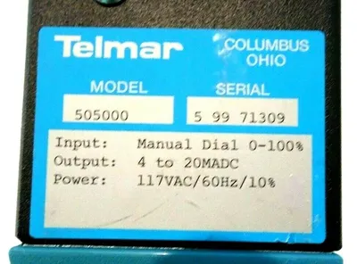 NEW TELMAR 505000 TIMER
