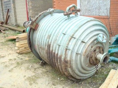 1250L S/S Half Coil Reactor