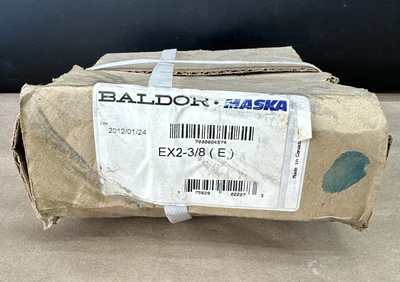 BALDOR Maska EX2-3/8 QD Bushing 120512 - NEW IN BOX SURPLUS - FAST SHIPPED 🇺🇸