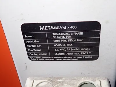 Used 2011 COHERENT METABEAM400 Laser Cutters Ohio US | HGR 24 #727064