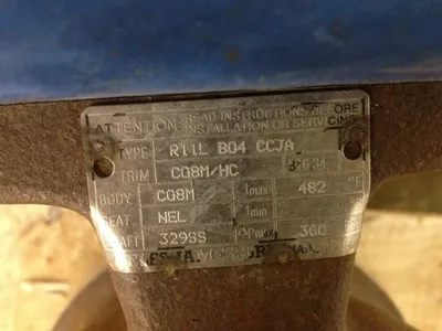 Neles Jamesbury 4"-150 V-Ball Control Valve