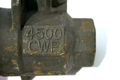 NEW JAMESBURY 4500 CWP BALL VALVE 3/4"