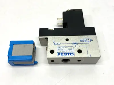 USED FESTO VACUUM GENERATOR 35554 MISSING SCREWS