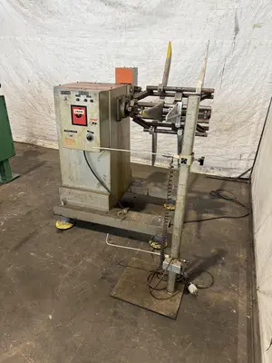 2,000 LB. X 18" JACO VARIABLE SPEED UNCOILER. STOCK # 0779725