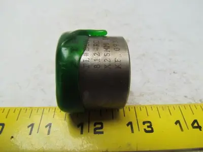 AIP TL#BCM12-2510G 812-RD Straight Press Fit Die Button w/Flat Lot of 2