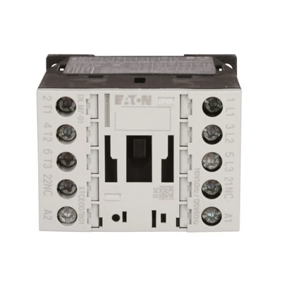 Eaton XTCE007B01A Contactor, 7A, 110 Vac 50 Hz, 120 Vac 60 Hz, 1NC, 7A, Frame B [New]