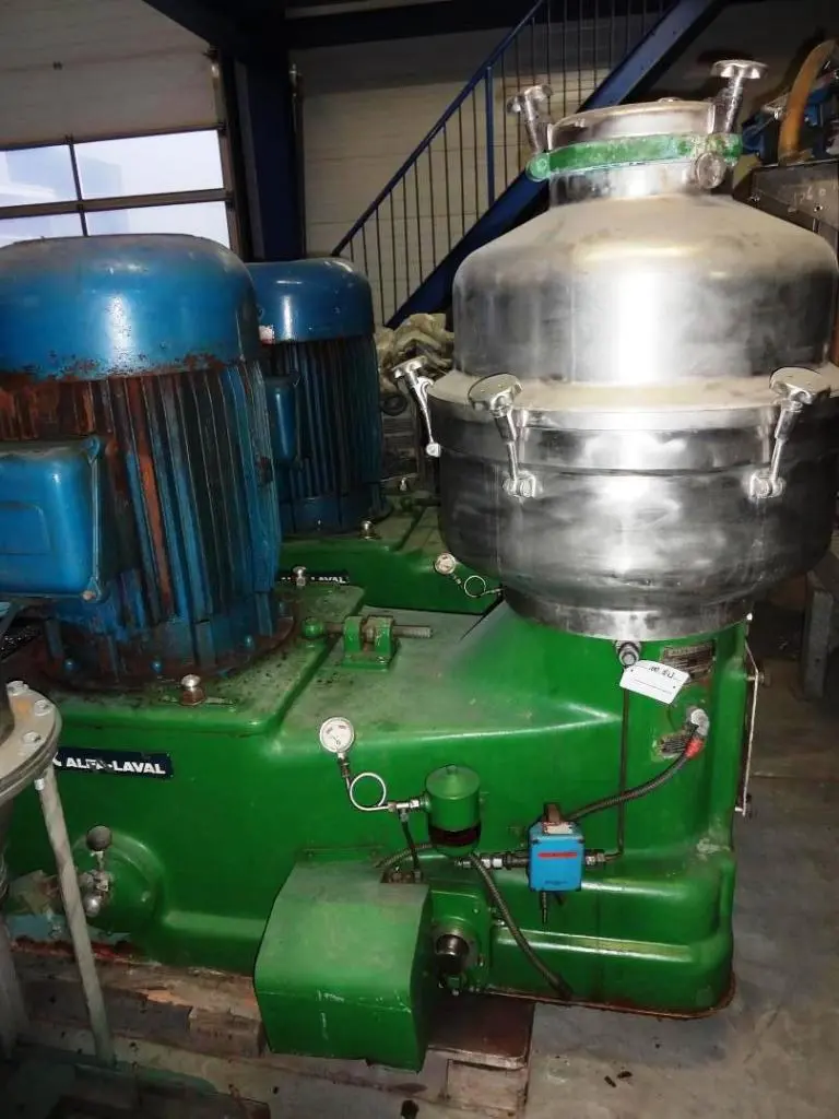 Alfa-Laval FEUX 412T-31C nozzle centrifuge, 316SS.