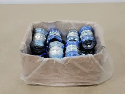 1" Raintight EMT Compression Coupling (Box of 17)