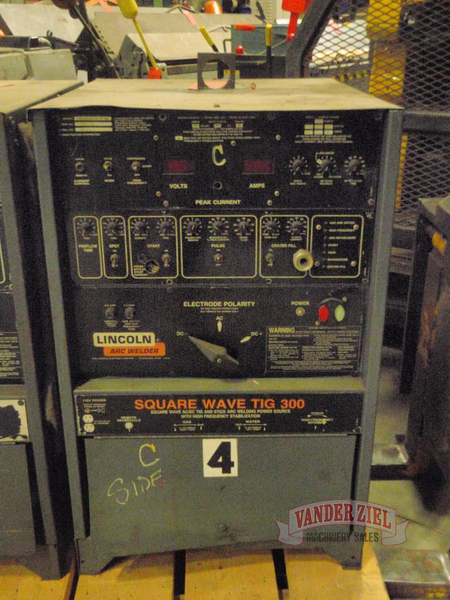 Lincoln Squarewave Tig 300 Welder