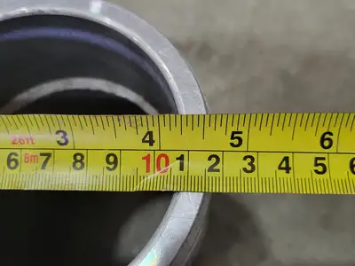 4" Camlock Hose Barb, E400, Type E, Aluminum