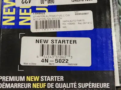 NEW NAPA 4N-5022